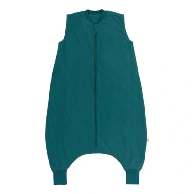 Abbildung von schlummersack Schlafsack mit Füßen Sommer 1 Tog 100 cm dünn Petrol Kinder Beinen für eine Körpergröße 110cm