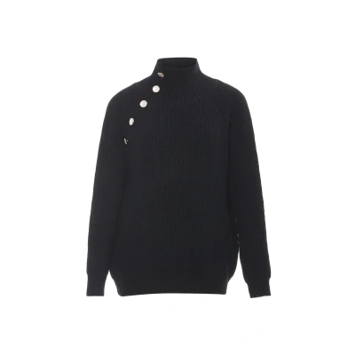 Abbildung von faina Women&#039;s Damen Damenpullover Pullover Sweater, SCHWARZ, XS