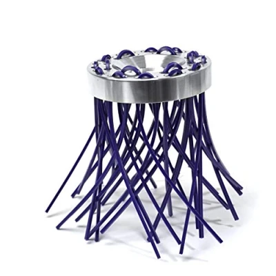 Abbildung von Ratioparts Wildkrautbürste 25,4 mm Ø boring 18 draden für Motorsense Freischneider OCTO Pro , Blau