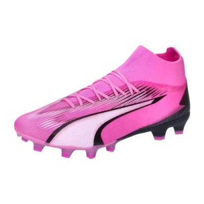 Abbildung von Puma Ultra PRO FG/AG Fußballschuh Nocken, Herren, Größe: 44, Poison pink/white/black Schuhe