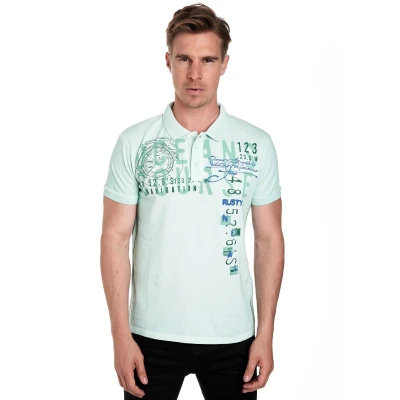 Abbildung von Rusty Neal Poloshirt Poloshirt, Herren, Größe: Medium, Mint