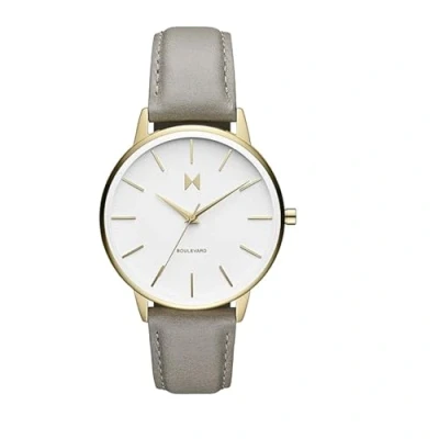 Abbildung von MVMT Analog Quarzuhr für Damen Kollektion Boulevard mit Edelstahl oder Lederarmband