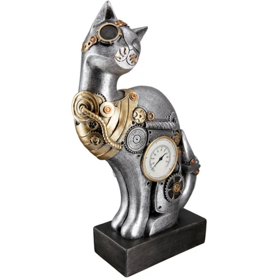 Abbildung von Casablanca by Gilde Tierfigur &quot;Skulptur Steampunk Cat&quot;