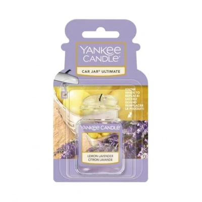 Abbildung von Yankee Candle Autoduft Car Jar Ultimate, bis zu 4 Wochen Duft, Lemon Lavender