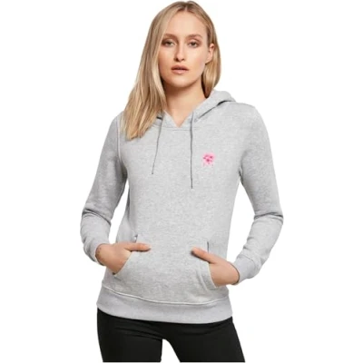 Abbildung von Miss Tee Damen Self Love Club Hoody XXL Heather Grey