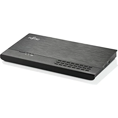 Abbildung von Fujitsu PR09 USB 3.0 (Typ C) schwarz Dockingstation (mit Kabel, Gen 1) Type C, 10, 100, 1000 Mbit/S, Netzteil, CC, 100 240