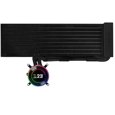 Abbildung von Lian Li HYDROSHIFT II LCD C 360N Fanless ARGB AiO Wasserkhlung schwarz