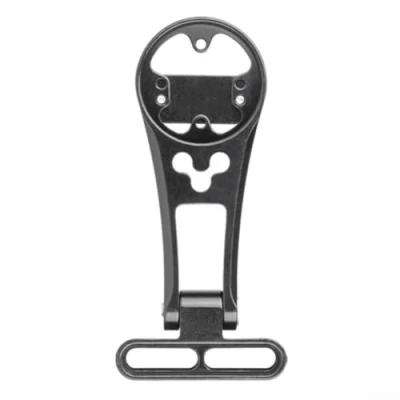Abbildung von Fahrradcomputer Halterung, Fahrradvorbau Verlängerung Computer Out Front Mount Halter Fit für Garmin Cateye Bryton