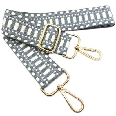 Abbildung von Verstellbarer Schultergurt Tasche Beige Grau, Taschengurte zum Wechseln, Taschengurt Breit mit Karabiner Gold, 80 130cm Tragegurt für Damen Schulterriemen, Moderne Handtasche, 3.8cm, 802