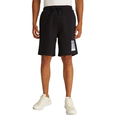 Abbildung von Calvin Klein Jeans Sweatshorts &quot;BRUSH STROKE GRAPHIC SHORTS&quot;, mit Logodruck