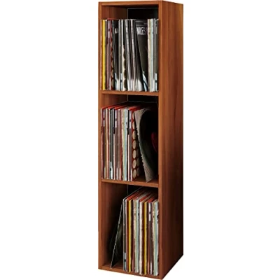 Abbildung von VCM CD Regal Holz Schallplatten LP Stand Platto 3fach, 1 tlg.