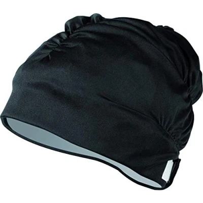 Abbildung von Aquasphere Aqua Fit Badekappe, schwarz, Einheitsgröße