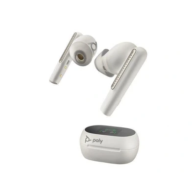 Abbildung von Poly Voyager Free 60+ UC Headset In Ear weiß