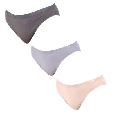 Abbildung von Dim Slip Les Pockets Ecodim Baumwolle weich Damen x3, Multicolor, M