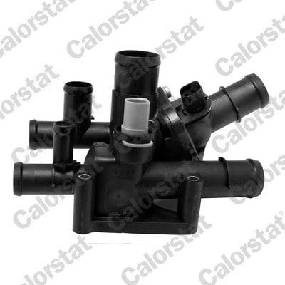 Abbildung von CALORSTAT by Vernet TE6975.105J Kühlwasserthermostat 105 mit Dichtung 2 teiliges Gehäuse VOLKSWAGEN: Golf 4 Schrägheck, Variant, Bora Limousine