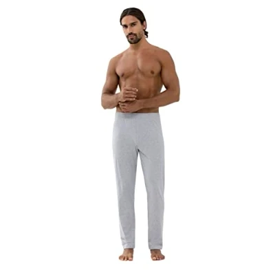 Abbildung von mey Nachtwäsche Hose, Herren, Größe: Medium, Light grey melange