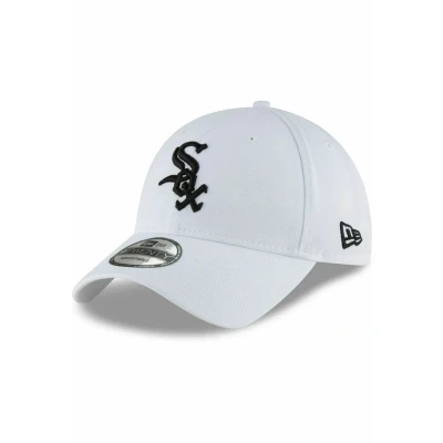 Abbildung von New Era Chicago White Sox MLB Core Classic Weiß Verstellbare 9Twenty Cap One Size