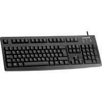 Abbildung von CHERRY G83 6105, Kabelgebundene Tastatur für Industrieanwendungen, Französisches Layout (AZERTY), Abriebfeste Tasten, Leicht zu Reinigen, Schwarz