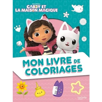 Abbildung von Gabby et la maison magique Mon livre de coloriages: coloriages