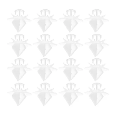 Abbildung von OTOTEC 30pcs Seitentür Zierleisten Verkleidung Clips Kunststoffleiste 856560 856548 Kompatibel mit Peugeot Expert Citroen C4 Weiß