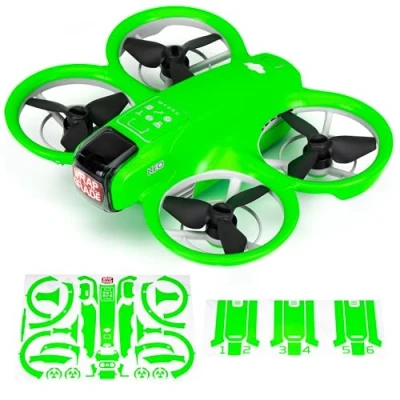 Abbildung von WRAPGRADE Skin Kompatibel mit DJI NEO (Neon Green)