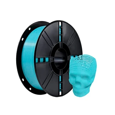 Abbildung von iBOSS PLA Plus (PLA+) 3D Drucker Filament 1,75mm, Maßgenauigkeit +/ 0,02 mm 1 kg Spule (2,2 LBS), Druck für Drucker, Zyan