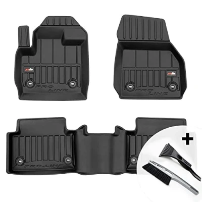 Abbildung von moto MOLTICO 3D Gummimatten Auto Fußmatten Gummi Automatten 4 teilig Set passend für Jaguar E Pace X540 ab 2017