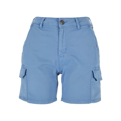 Abbildung von Urban Classics HIGH Waist Shorts, Damen, Größe: 29, Horizonblue