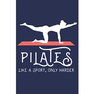 Abbildung von Pilates Notizbuch: Ein cooles Buch für alle Sportler die gerne machen