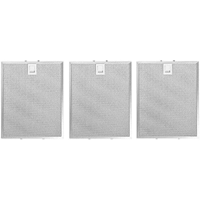 Abbildung von AllSpares Metallfilter (x3) für Dunstabzugshauben geeignet Bosch, Siemens, Neff, Constructa und Viva 00353110/353110 (310x250x7mm)