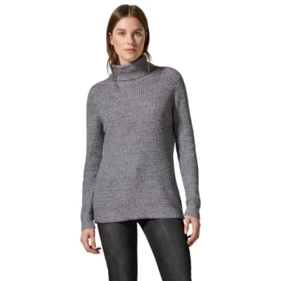 Abbildung von Cecil Rollkragen Strickpullover, Damen, Größe: Medium, Grau