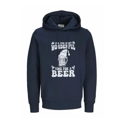 Abbildung von Jack &amp; Jones Kapuzenpullover, Herren, Größe: XS, Sky captain