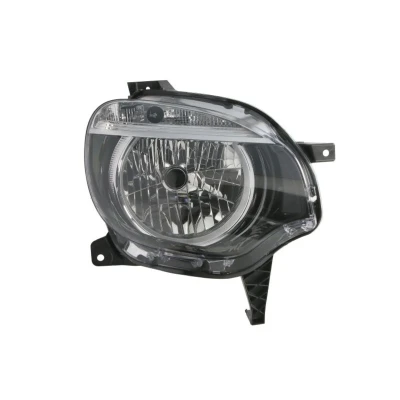 Abbildung von ABAKUS 551 11A8R LDEM2 Scheinwerfer rechts H4, PY21W ohne Lampenträger Stellmotor für LWR P43t, BAU15s RENAULT: Twingo 3 Schrägheck