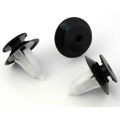 Abbildung von 10 x Innenverkleidung Plastikteile Halter Clips / Innentür Karten Fiesta Ka Puma (1020732) (Dieser clip passt in ein 8mm Loch)