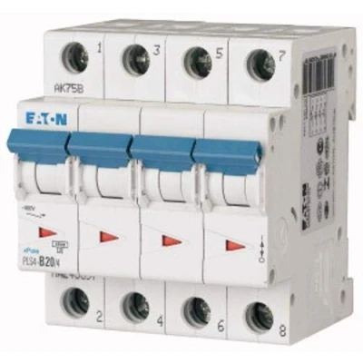 Abbildung von Eaton 243423 PLS4 C20/4 INT. MT 4,5KA 4P C 20A