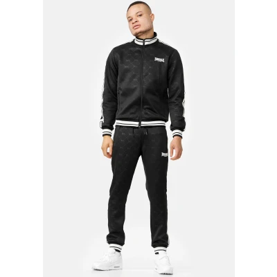 Abbildung von Lonsdale Herren ASHWELL Trainingsanzug, Black/White, 3XL