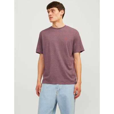 Abbildung von Jack &amp; Jones CREW NECK Tshirt basic, Herren, Größe: Small, Vineyard wine