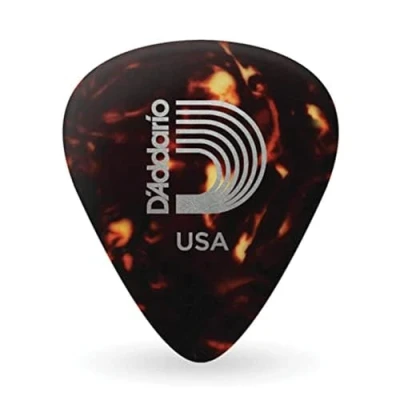 Abbildung von Planet Waves 1CSH6 10 Picks Classic Celluloid Shell Color Standard Shape in Heavy