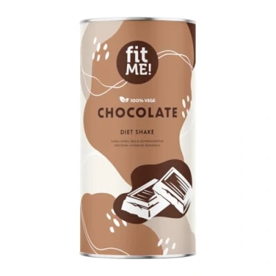 Abbildung von FIT ME Abnehmen Shake 500 g Schokolade Diät zum Glutenfrei Mahlzeitenersatz Vegan Pulver mit Ashwagandha und Leinsamen