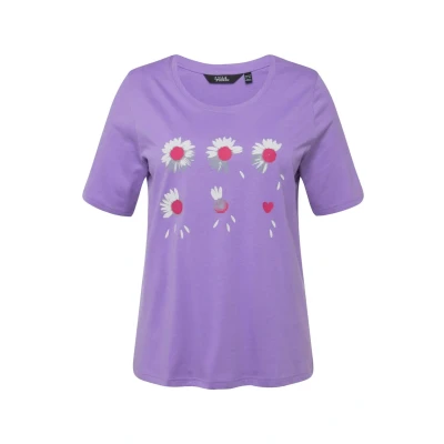 Abbildung von Ulla Popken, Damen, große Größen, T Shirt Blütenzauber