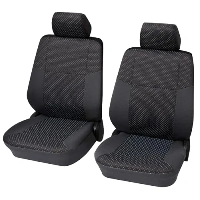 Abbildung von PETEX Auto Sitzbezüge für Vordersitze 4 teilig Malta grau, Eco Class mit SAB 2