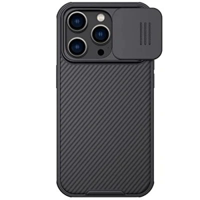 Abbildung von Apple iPhone 14 Pro Max Hülle Kunststoff Nillkin Hard Case/Backcover Handyhülle Schwarz
