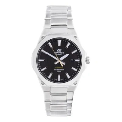 Abbildung von CASIO EDIFICE Quarzuhr EFR S108D 1AVUEF, Armbanduhr, Herrenuhr, Datum, bis 10 bar wasserdicht, Saphirglas