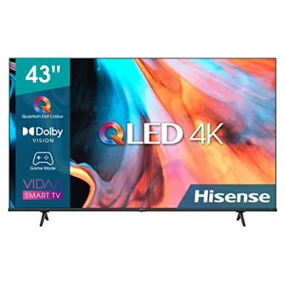 Abbildung von Hisense 43E7HQ QLED Smart TV 109cm (43 Zoll) Fernseher (4K, HDR10, HDR10+ decoding, HLG, Dolby Vision, DTS Virtual, 60Hz Panel, Bluetooth, Alexa Built in, VIDAA Voice)