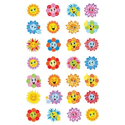 Abbildung von AVERY Zweckform 53137 Papier Sticker Blume 56 Aufkleber