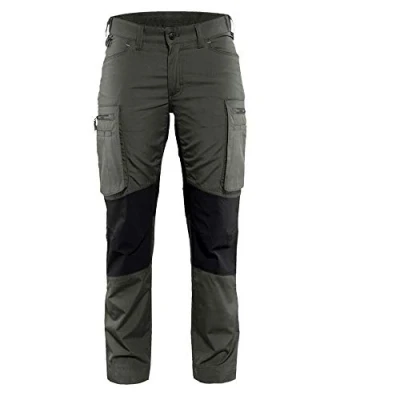 Abbildung von Blakläder Damen Bundhose &quot;Stretch&quot;, 1 Stück, C38, militärgrün / schwarz, 715918454699C38