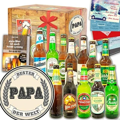 Abbildung von Bester Papa der Welt ++ Bier Paket und DE Geburtstags Idee