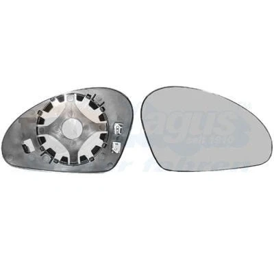 Abbildung von VAN WEZEL 4917838 Außenspiegelglas rechts SEAT: Ibiza 3 Schrägheck, Altea, Altea XL