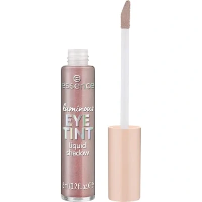 Abbildung von essence luminous EYE TINT liquid shadow, Lidschatten, Nr. 04, Pink, langanhaltend, strahlend, schimmernd, vegan, ohne Mikroplastikpartikel, Nanopartikel frei, Parfüm, 1er Pack (6ml)