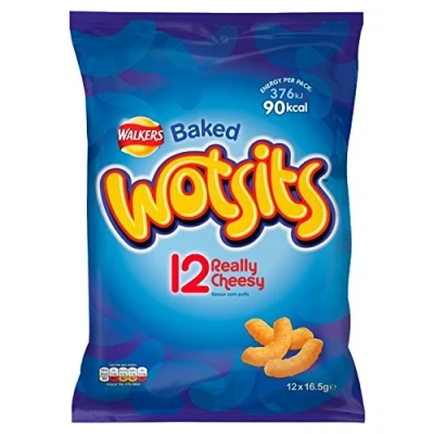 Abbildung von Wotsits Really Cheesy Snacks 16.5g x 12 per pack